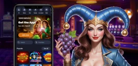 Vox Casino: interfejs oficjalnej aplikacji mobilnej na smartfony z systemem Android i iOS