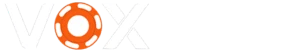 Vox Casino: oficjalne logo marki umożliwiające szybkie przejście na stronę główną